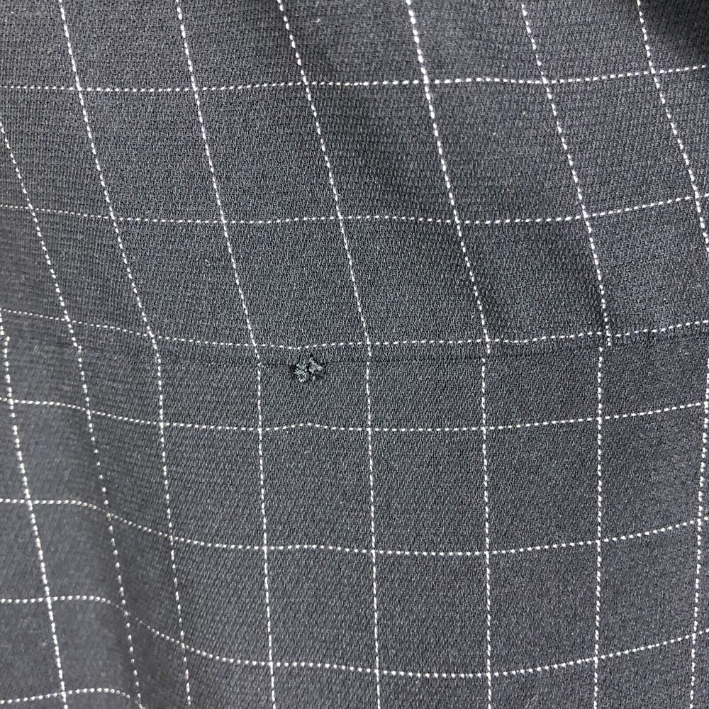 HUGO Buscati Windowpane Grid Sleeveless Blazer Dress Black Size 6 - Picture 3 of 8